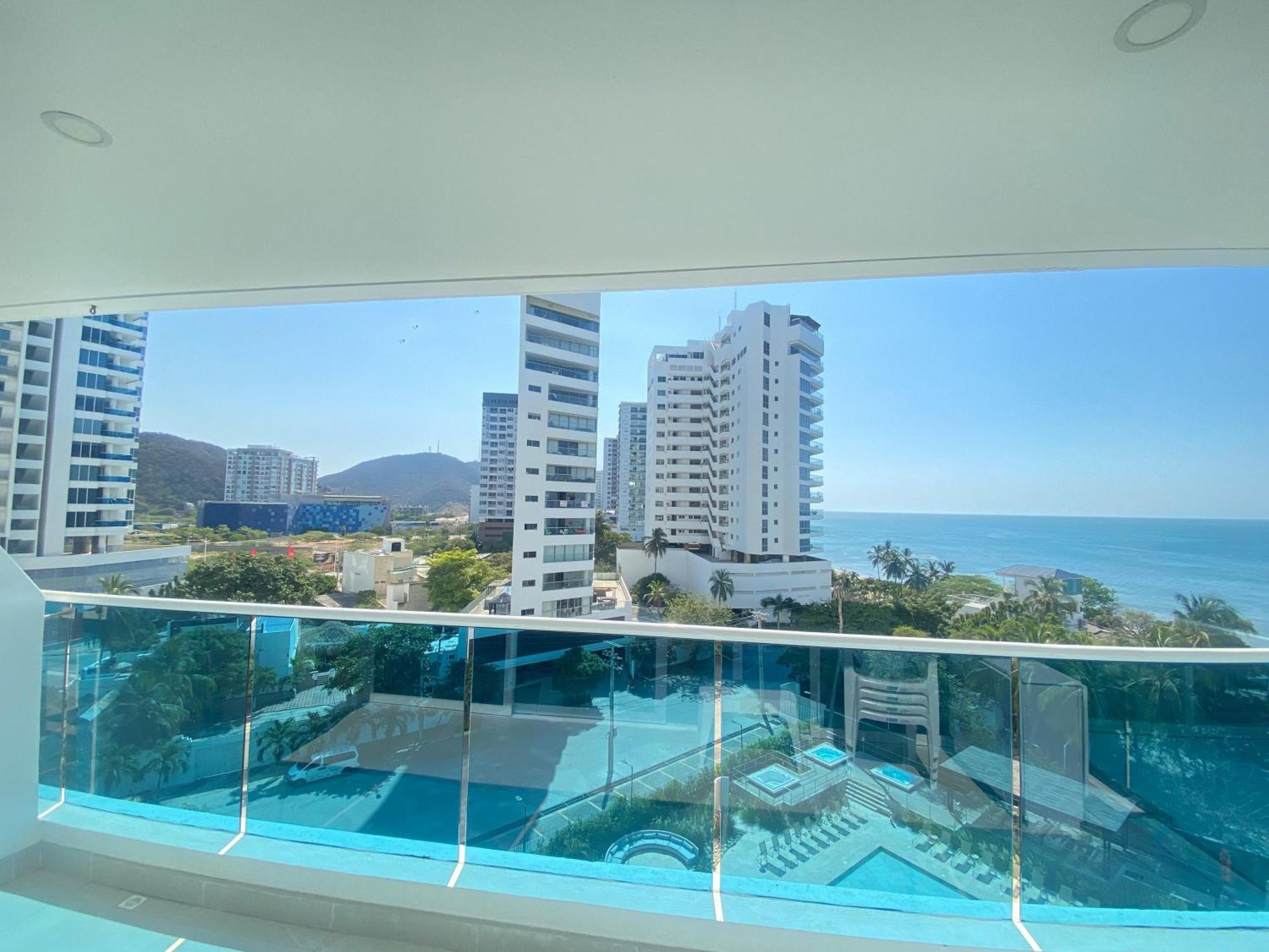 Apartamentos Reserva Del Mar - Frente Al Mar By Soho Santa Marta  Bilik gambar