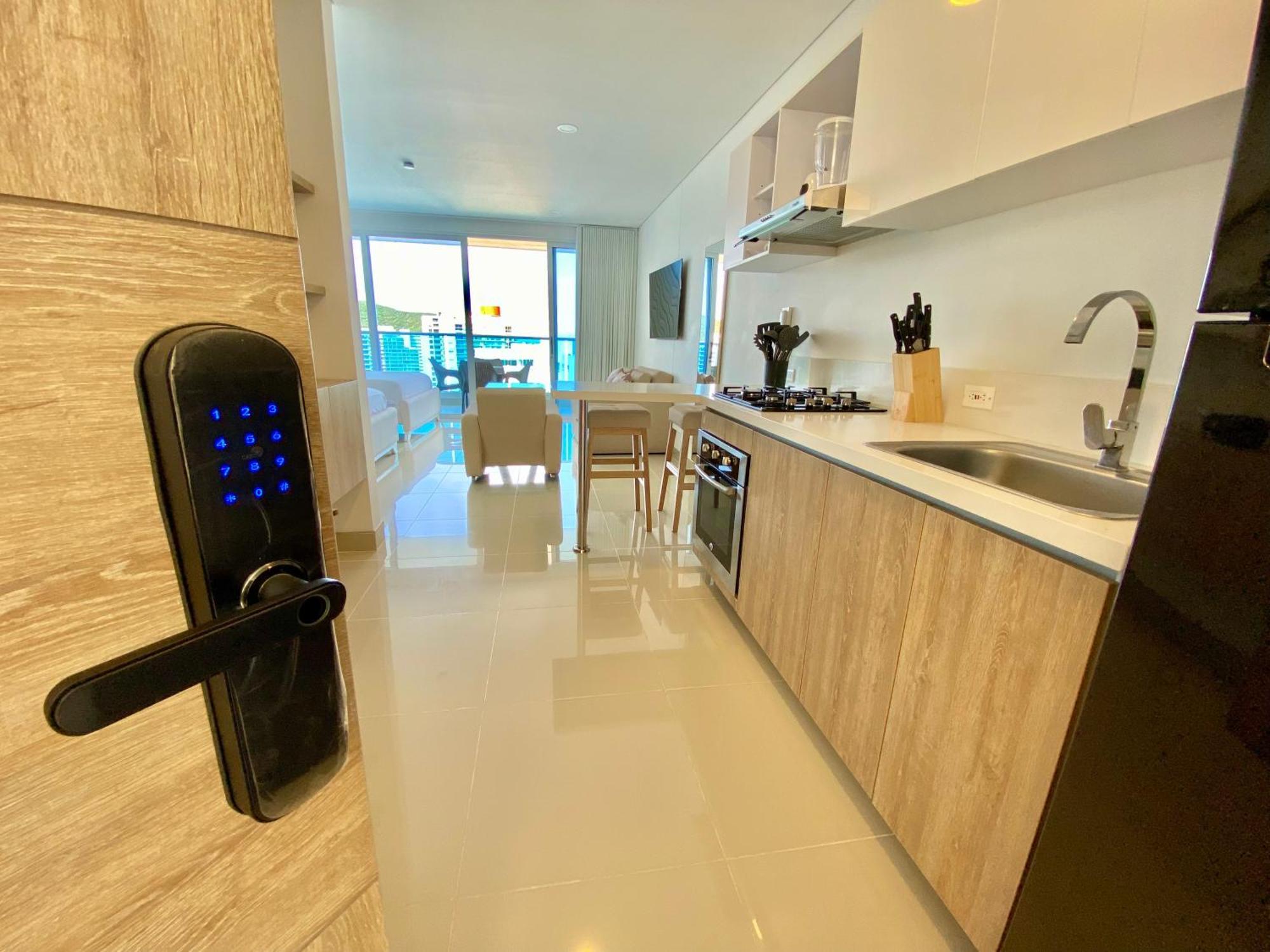 Apartamentos Reserva Del Mar - Frente Al Mar By Soho Santa Marta  Bilik gambar