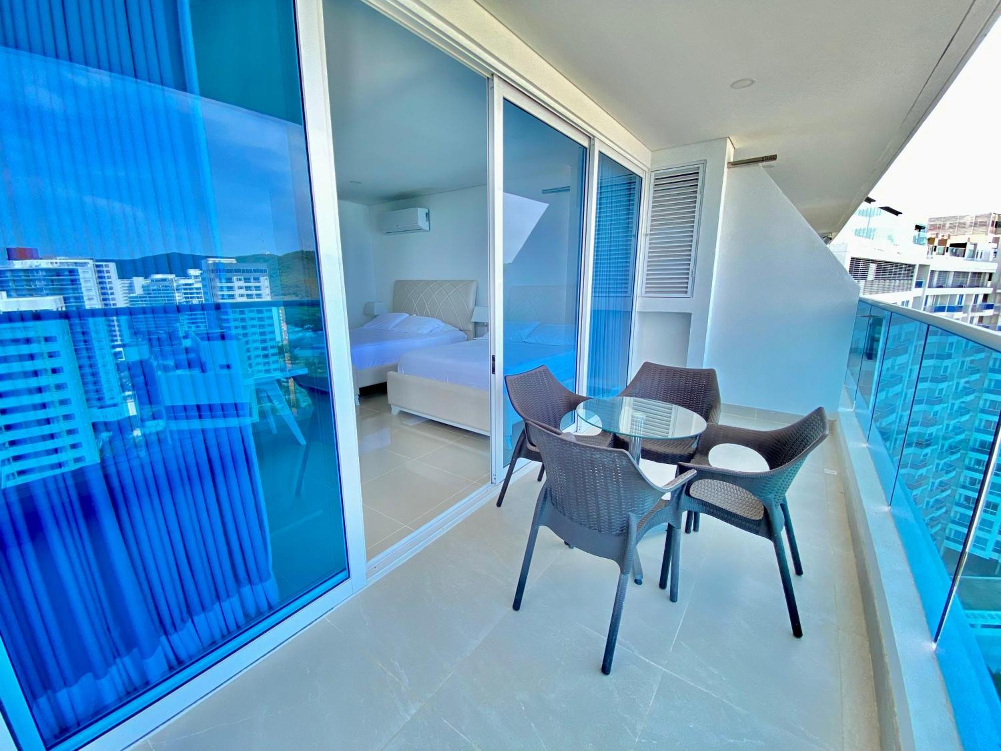Apartamentos Reserva Del Mar - Frente Al Mar By Soho Santa Marta  Bilik gambar