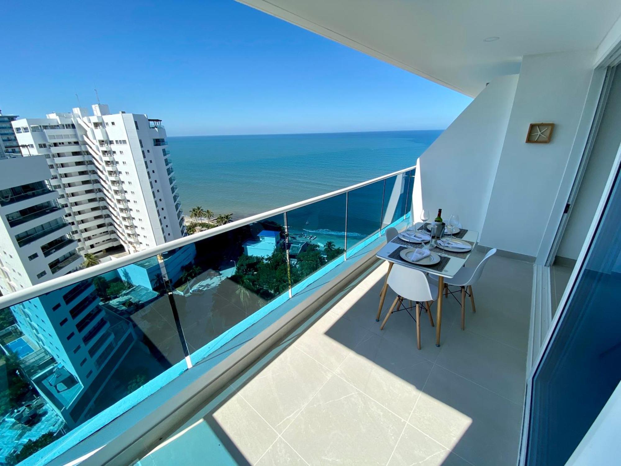 Apartamentos Reserva Del Mar - Frente Al Mar By Soho Santa Marta  Bilik gambar