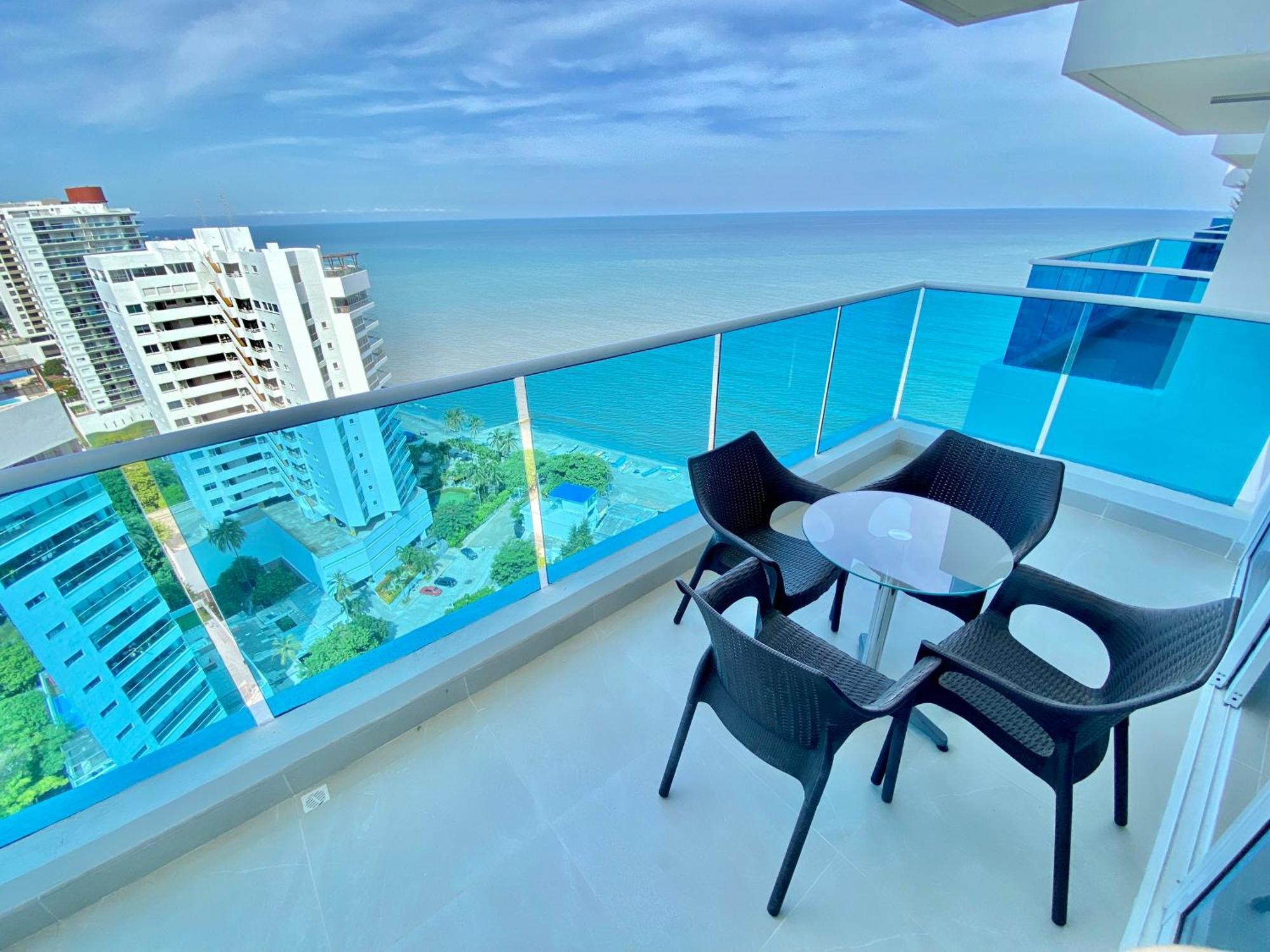 Apartamentos Reserva Del Mar - Frente Al Mar By Soho Santa Marta  Bilik gambar